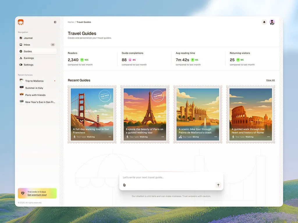 Travel Analytics Dashboard